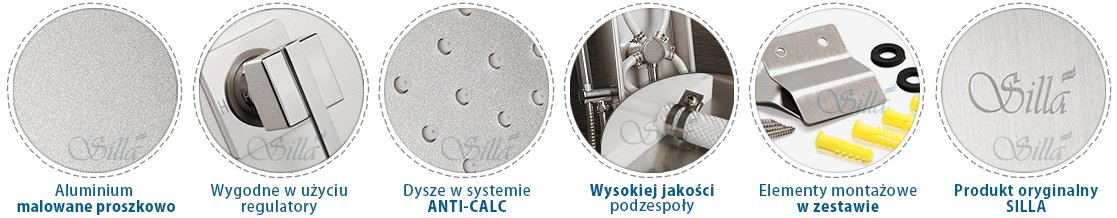 Sprchový panel 9819 černý