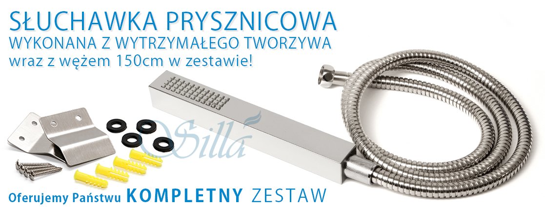 Sprchový panel 9819 černý