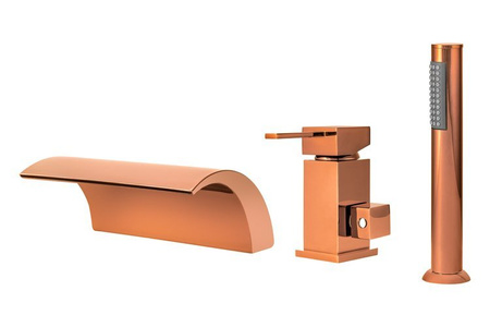 VANOVÁ BATERIE CASCADE 3-OTVOROVÁ S-1006RG RŮŽOVÉ ZLATO