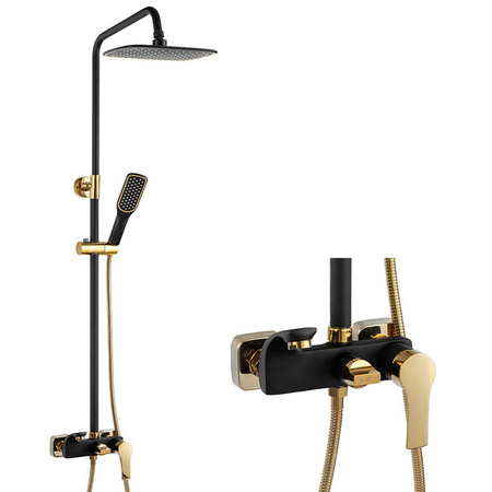 SPRCHOVÁ SADA GIO NÁSTĚNNÁ S-1157 ČERNÁ / ZLATÁ