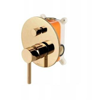 PODOMÍTKOVÁ SPRCHOVÁ SADA CARLO S-1098 ZLATÁ