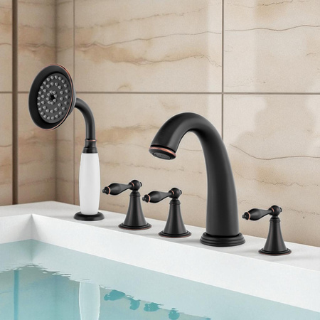 VANOVÁ BATERIE 5-OTVOROVÁ RETRO S-1214BV ČERNÁ VINTAGE