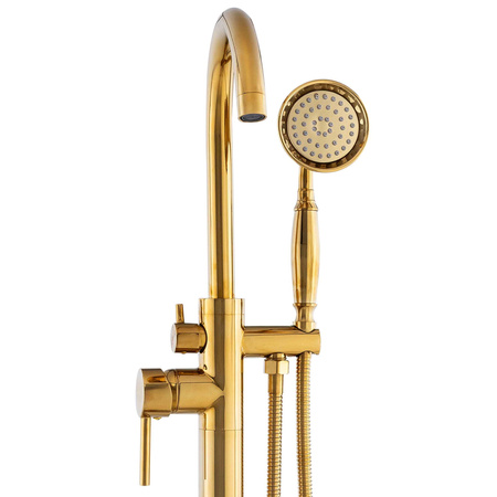 VANOVÁ BATERIE ROSA RETRO STOJÍCÍ S-1221G ZLATÁ