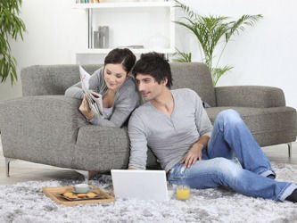 Koberec 120 x 170 šedý