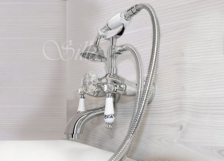 NÁSTĚNNÁ VANOVÁ BATERIE PALOMA RETRO S-1126 CHROM