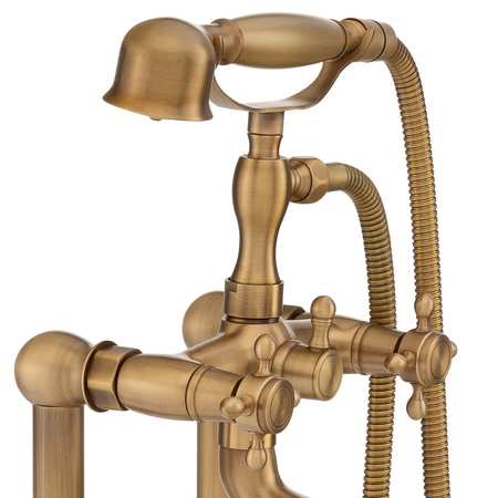 VANOVÁ BATERIE CAMILLA VOLNĚ STOJÍCÍ RETRO S-1071V STARÉ ZLATO