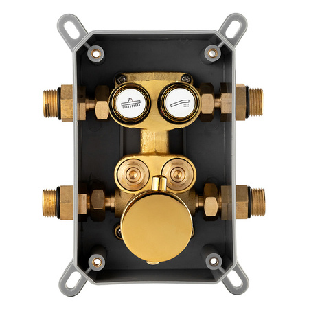 SPRCHOVÁ SOUPRAVA CARLO PODOMÍTKOVÁ S-1172G ZLATÁ