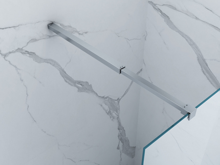 SPRCHOVÁ STĚNA WALK-IN 2-DÍLNÁ 60x50x200 TRANSPARENTNÍ CHROM