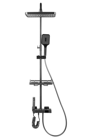 SPRCHOVÁ SOUPRAVA NÁSTĚNNÁ S-1168 ŠEDÁ