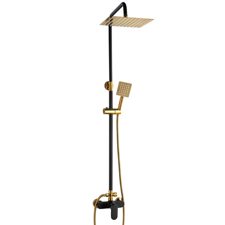 SPRCHOVÝ SET MARTINA NÁSTĚNNÝ S-1190BG ČERNÝ/ZLATÝ