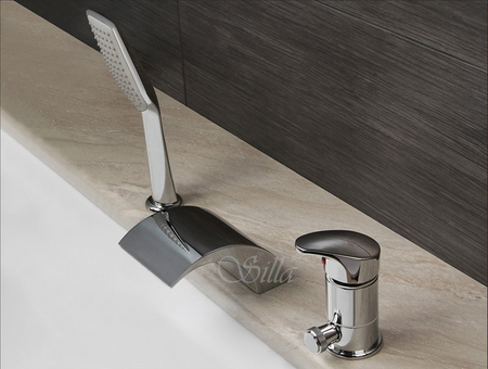 VANOVÁ BATERIE CASCADE 3-OTVOROVÁ S-1008 CHROM