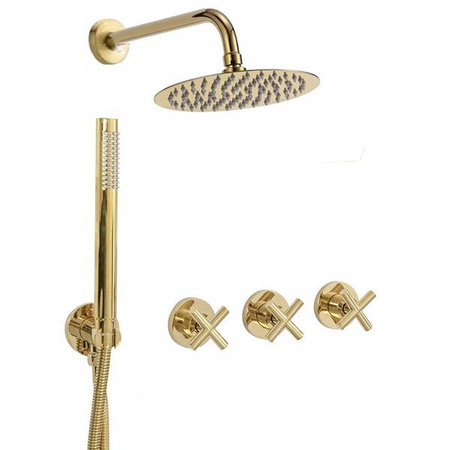 PODOMÍTKOVÁ SPRCHOVÁ SADA VERANNI S-1127 ZLATÁ