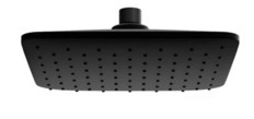 SPRCHOVÁ HLAVICE 20X20 CM S-169B ČERNÁ
