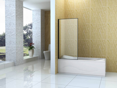 VANOVÁ ZÁSTĚNA MADISON 1-KŘÍDLOVÁ 70X140 FIX ČERNÁ