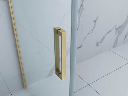 SPRCHOVÝ KOUT WILSON ČTVERCOVÝ TRANSPARENTNÍ - 80X80X190 CHROM