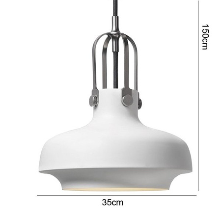 ZÁVĚSNÁ STROPNÍ LAMPA 21377B BÍLÁ