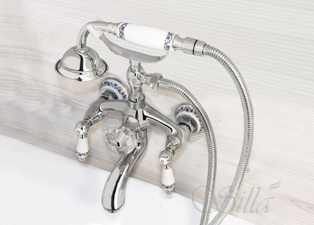 NÁSTĚNNÁ VANOVÁ BATERIE PALOMA RETRO S-1126 CHROM