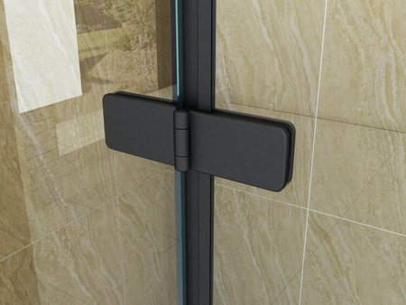 MARION SPRCHOVÁ ZÁSTĚNA 3-DÍLNÁ 120X140 POHYBLIVÁ ČERNÁ