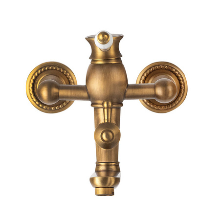 VERONA NÁSTĚNNÁ VANOVÁ BATERIE RETRO S-1185V STARÉ ZLATO