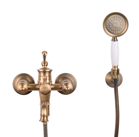 NÁSTĚNNÁ VANOVÁ BATERIE ADELITA RETRO S-1181VG STARÉ ZLATO