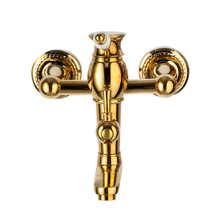 VERONA NÁSTĚNNÁ VANA BATERIE RETRO S-1185G ZLATÁ