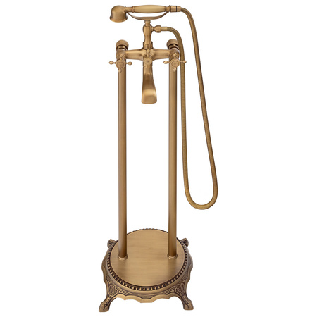 VANOVÁ BATERIE CAMILLA VOLNĚ STOJÍCÍ RETRO S-1071V STARÉ ZLATO