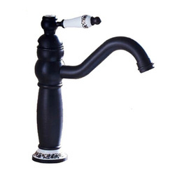 UMYVADLOVÁ BATERIE PALOMA STOJÍCÍ RETRO S-1109 ČERNÁ