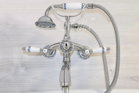 NÁSTĚNNÁ VANOVÁ BATERIE PALOMA RETRO S-1126 CHROM