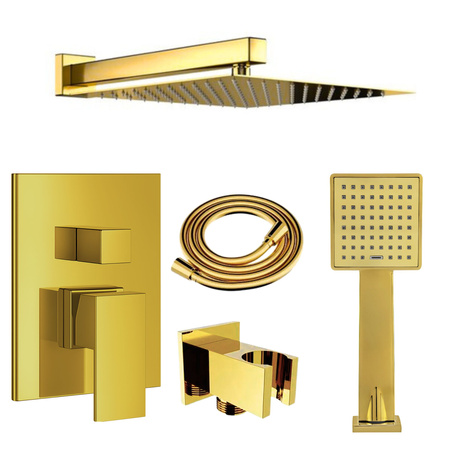 PODOMÍTKOVÁ SPRCHOVÁ SADA BASILIO S-1103G V2 ZLATÁ