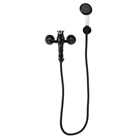 VERONA NÁSTĚNNÁ VANOVÁ BATERIE RETRO S-1185B ČERNÁ