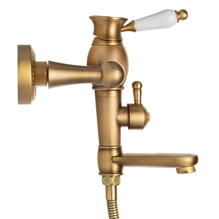 VERONA NÁSTĚNNÁ VANOVÁ BATERIE RETRO S-1185V STARÉ ZLATO