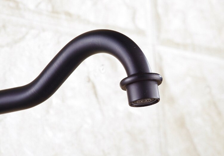 UMYVADLOVÁ BATERIE ESTELA VYSOKÁ OTOČNÁ RETRO S-1087 ČERNÁ