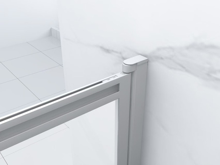 SPENCER SPRCHOVÁ ZÁSTĚNA 2-KŘÍDLOVÁ 120X150 POSUVNÁ BÍLÁ