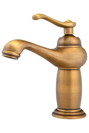 UMYVADLOVÁ BATERIE LORENZA STOJÍCÍ NÍZKÁ RETRO S-1155V STARÉ ZLATO