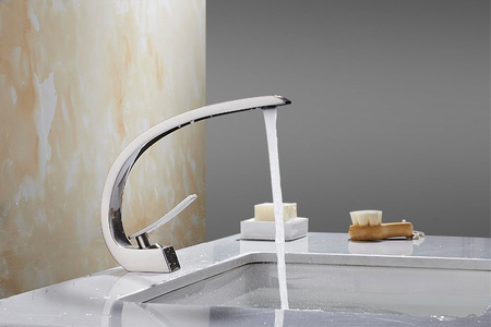 UMYVADLOVÁ BATERIE MOON STOJÁCÍ S-1080 CHROM