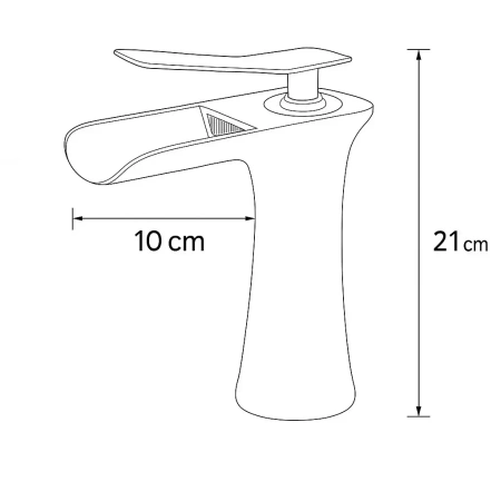 UMYVADLOVÁ BATERIE STOJÍCÍ EVANA NÍZKÁ RETRO S-1180VG STARÉ ZLATO