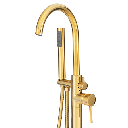 VOLNĚ STOJÍCÍ VANA BATERIE ROSA S-1069G ZLATÁ