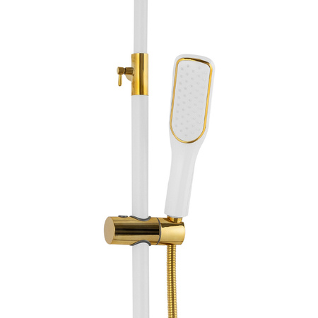 SPRCHOVÁ SOUPRAVA SENTINI NÁSTĚNNÁ S-1191WG BÍLÁ/ZLATÁ
