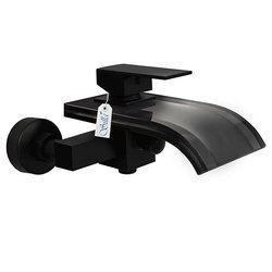 VANOVÁ BATERIE LUNA SKLENĚNÁ NÁSTĚNNÁ S-1012B ČERNÁ