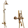 SPRCHOVÁ SOUPRAVA NÁSTĚNNÁ ADELITA RETRO S-1125 STARÉ ZLATO