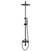 SPRCHOVÁ SOUPRAVA NÁSTĚNNÁ RETRO CAMILLA S-1197B ČERNÁ