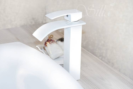 UMYVADLOVÁ BATERIE CASCADE VYSOKÁ SEM-1001WD BÍLÁ