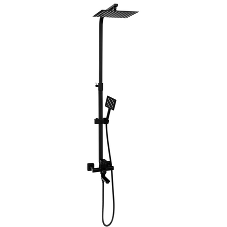 SPRCHOVÁ SOUPRAVA NÁSTĚNNÁ CUBO S-1196B ČERNÁ