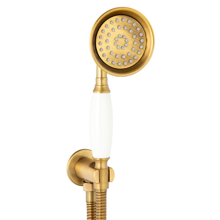 PODOMÍTKOVÁ SPRCHOVÁ SADA RETRO S-1175V STARÉ ZLATO
