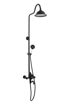 RETRO SPRCHOVÁ SOUPRAVA ADELITA S-1125 ČERNÁ