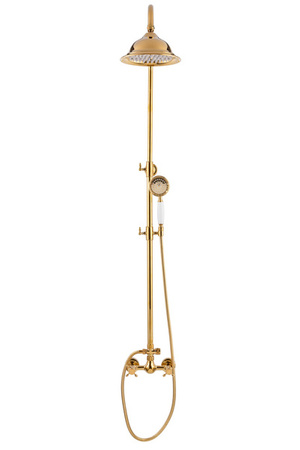RETRO SPRCHOVÝ SET CAMILLA NÁSTĚNNÝ S-1158 ZLATÝ