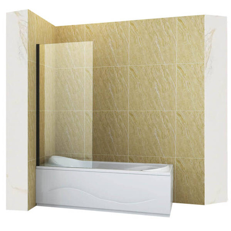 VANOVÁ ZÁSTĚNA ASTON 1-KŘÍDLOVÁ 80X150 FIX ČERNÁ