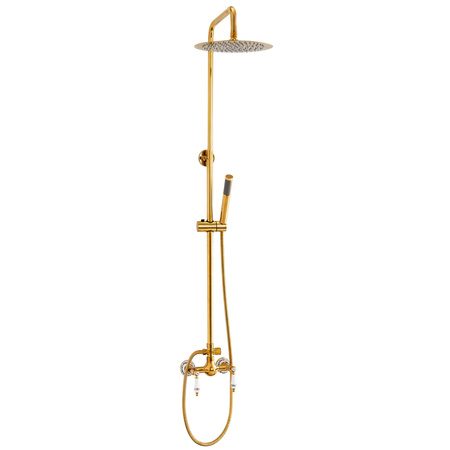 SPRCHOVÁ SOUPRAVA NÁSTĚNNÁ RETRO PALOMA S-1198G ZLATO