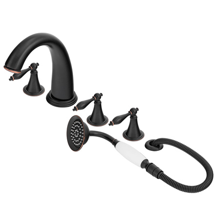 VANOVÁ BATERIE 5-OTVOROVÁ RETRO S-1214BV ČERNÁ VINTAGE