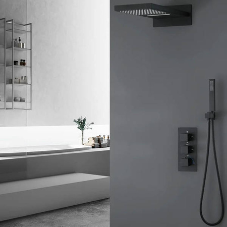 SPRCHOVÁ SADA ENZO PODOMÍTKOVÁ S-1159B ČERNÁ